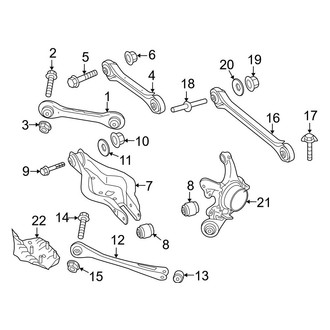 BMW OE - Rear Suspension - Suspension Components