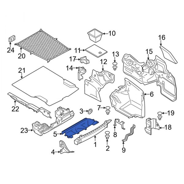 Floor Pan Heat Shield