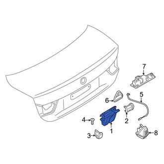 BMW OE - Rear Deck Lid Latch