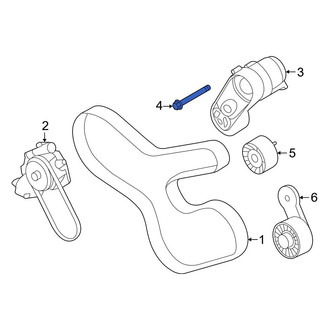 BMW OE - Belt Tensioner Bolt