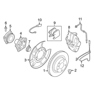 BMW OE - Rear Suspension - Brake Components