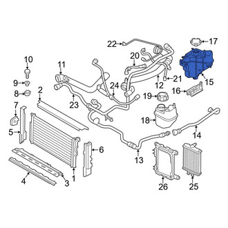 BMW OE - Engine Coolant Reservoir