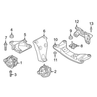 BMW OE - Engine & Transmission Mounting (Convertible / Coupe)