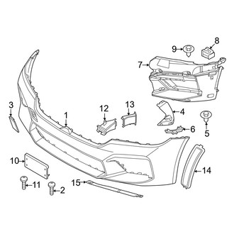 BMW OE - Front Bumper & Grille - Bumper & Components (Bumper Cover & Trim)
