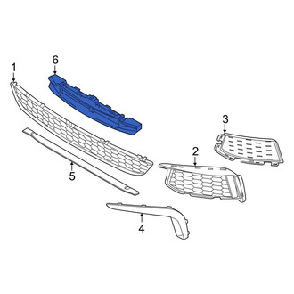 BMW OE - Front Lower Radiator Shutter Assembly