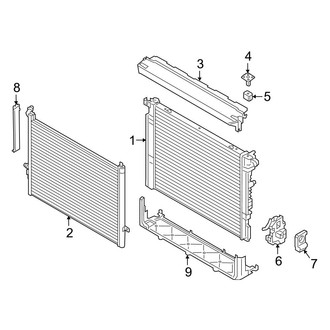 BMW OE - Cooling - Radiator & Components (Main), (Base)