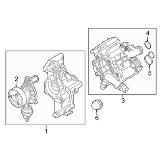 BMW OE - Cooling - Water Pump (Main), (Base)