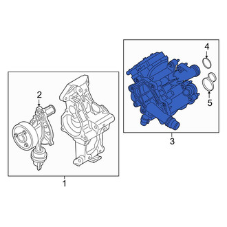 BMW OE - Engine Coolant Thermostat Kit