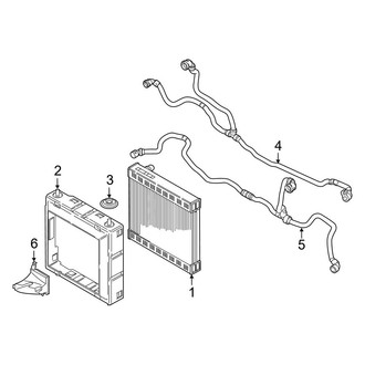BMW OE - Cooling - Radiator & Components (Auxiliary), (Base)