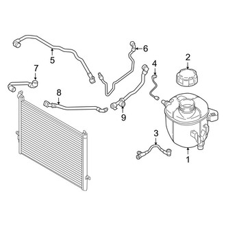 BMW OE - Cooling - Hoses & Pipes (Outer Radiator), (Base)