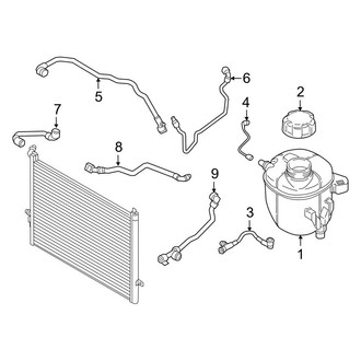 BMW OE - Cooling - Hoses & Pipes (Outer Radiator)