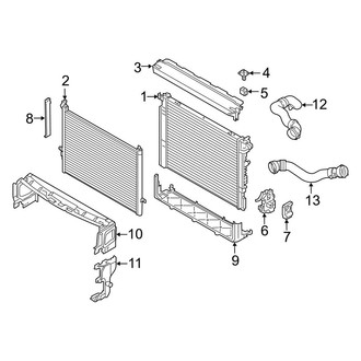 BMW OE - Cooling - Radiator & Components (Main)