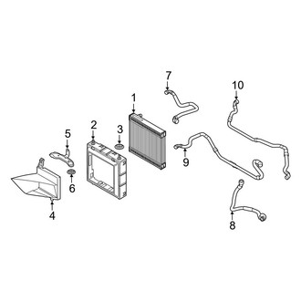 BMW OE - Cooling - Radiator & Components (Auxiliary)