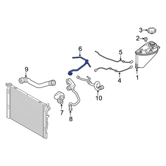 BMW OE - Engine Coolant Reservoir Hose