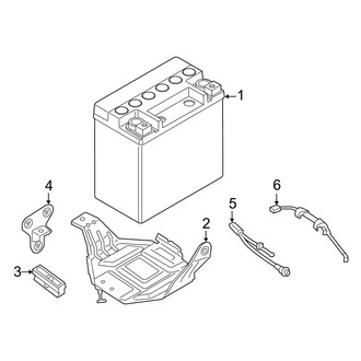 BMW OE - Electrical - Battery (Conventional, Secondary), (Base)