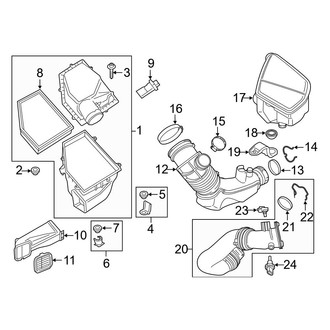 BMW OE - Engine - Air Intake (Base)