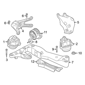 BMW OE - Engine & Transmission Mounting