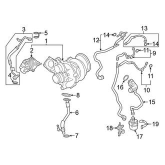 BMW OE - Engine - Turbocharger & Components (Turbocharger & Lines)