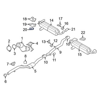 BMW OE - Exhaust Control Valve Actuator Clip
