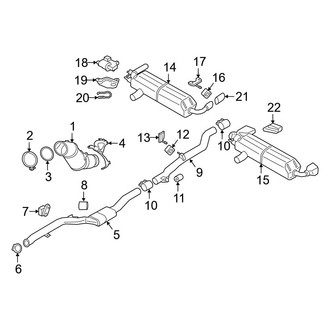 BMW OE - Exhaust System - Exhaust Components (Base)
