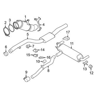 BMW OE - Exhaust System - Exhaust Components