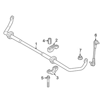 BMW OE - Front Suspension - Stabilizer Bar & Components (W/O Dynamic Drive), (Base)