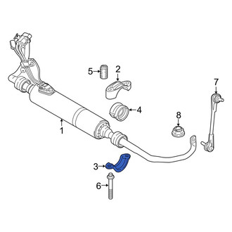 BMW OE - Front Upper Suspension Stabilizer Bar Bracket
