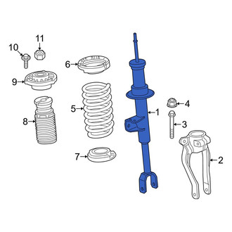 BMW OE - Front Left Suspension Strut