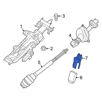 BMW OE - Steering Column Control Module Bracket