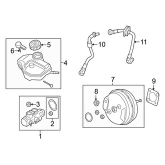 BMW OE - Cowl - Components on Dash Panel (Base)
