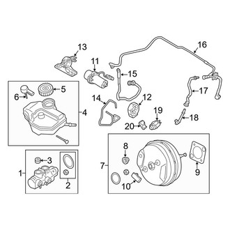 BMW OE - Cowl - Components on Dash Panel (Base)
