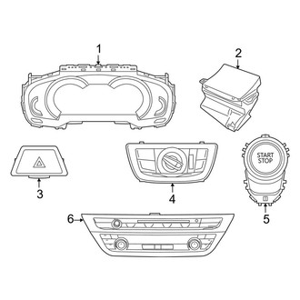 BMW OE - Instrument Panel - Cluster & Switches (Base)