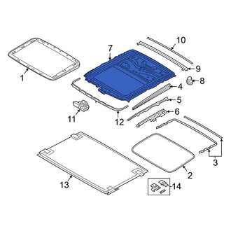 BMW OE - Sunroof Frame