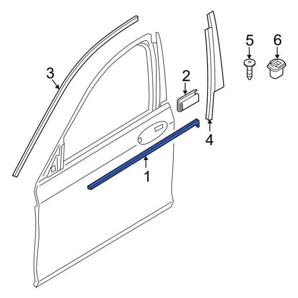 Door Belt Molding