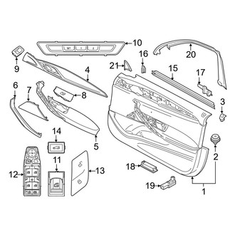 BMW OE - Front Door - Interior Trim