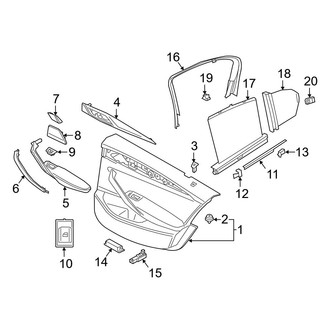 BMW OE - Rear Door - Interior Trim
