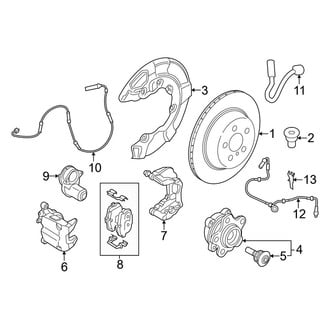 BMW OE - Rear Suspension - Brake Components (Base)