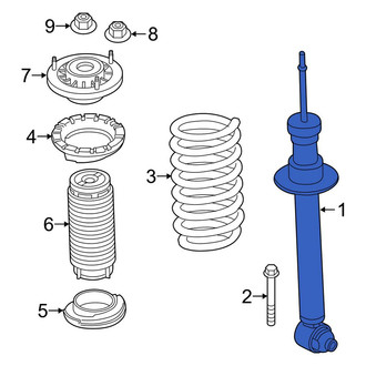 BMW OE - Front Right Suspension Strut