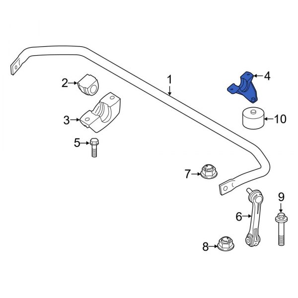 Suspension Stabilizer Bar Bracket