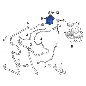 BMW 8-Series OEM Engine Cooling Parts | Radiators, Fans — CARiD.com