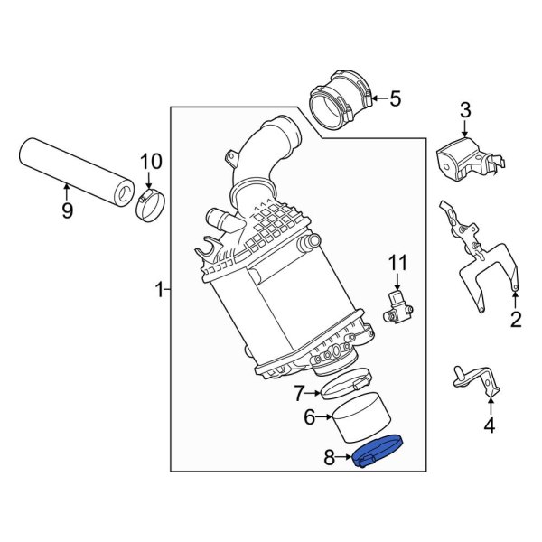 Intercooler Pipe Clamp