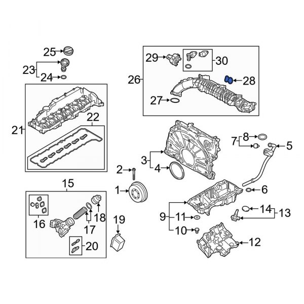 Engine Intake Manifold Gasket