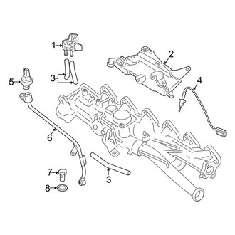 BMW OE - Emission System - Emission Components (Exhaust Manifold Sensors)