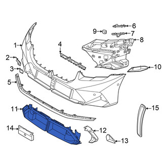 BMW OE - Front Lower Center Grille