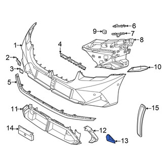 BMW OE - Front Right Grille