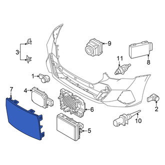 BMW OE - Cruise Control Distance Sensor Cover