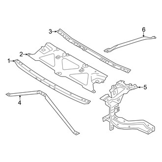 BMW OE - Radiator Support