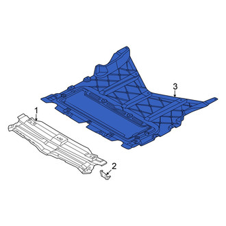 BMW OE - Front Floor Pan Splash Shield