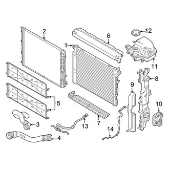 BMW OE - Cooling - Radiator & Components (Main)