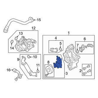 BMW OE - Engine Water Pump